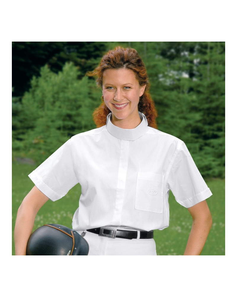 Elt Wedstrijdblouse Monika, korte mouw, wit