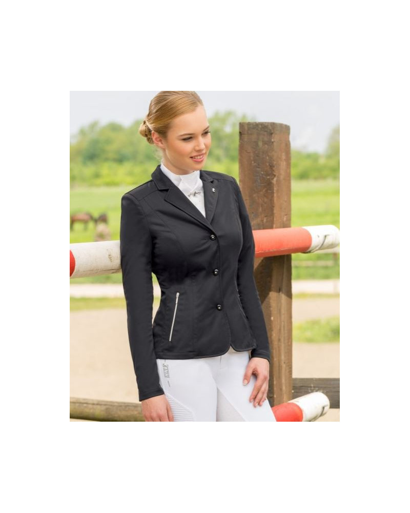 Elt softshell wedstrijdjasje Charlotte, zwart