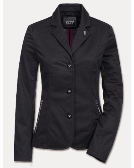 Elt softshell wedstrijdjasje Charlotte, zwart