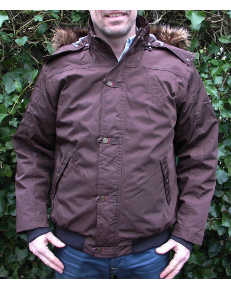 BR waterdicht heren bomberjack Lochside, bruin