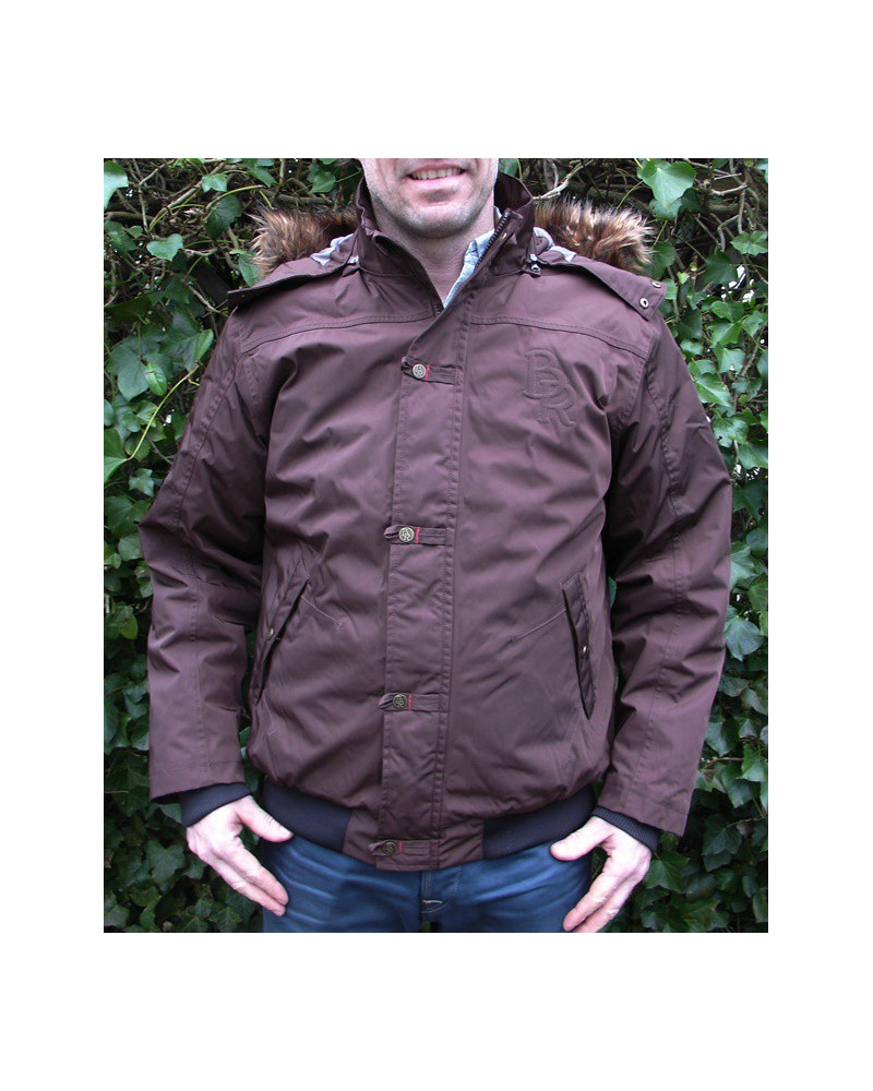 BR waterdicht heren bomberjack Lochside, bruin