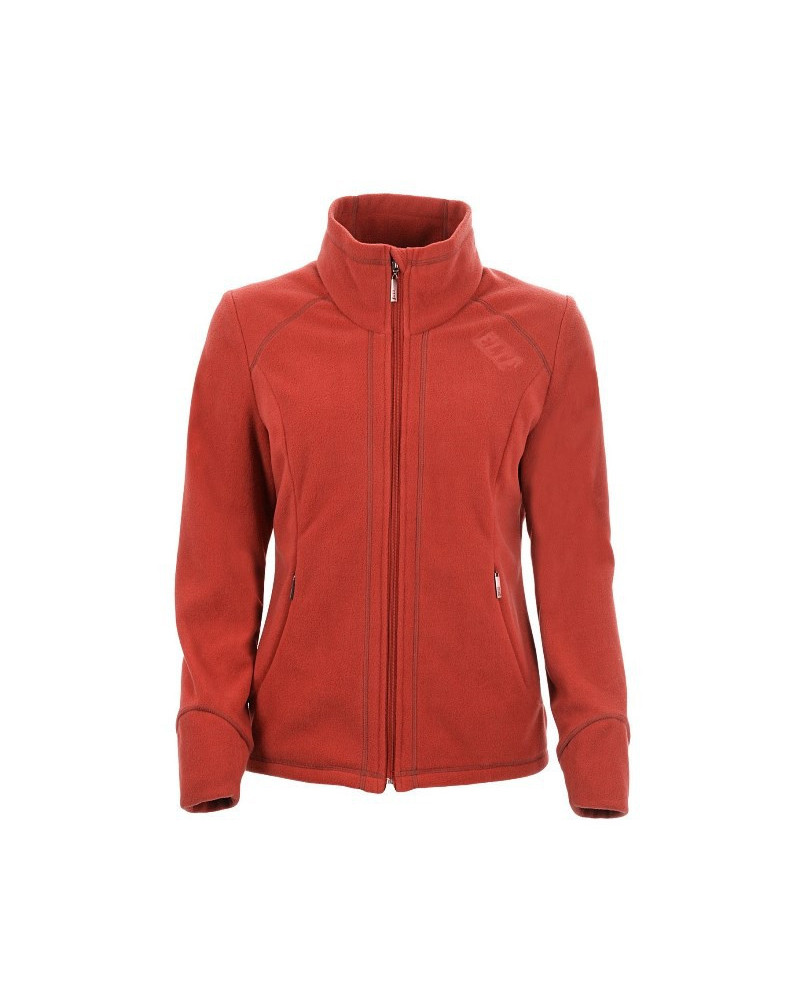 Elt fleecejack Stella, roestbruin (oranje)