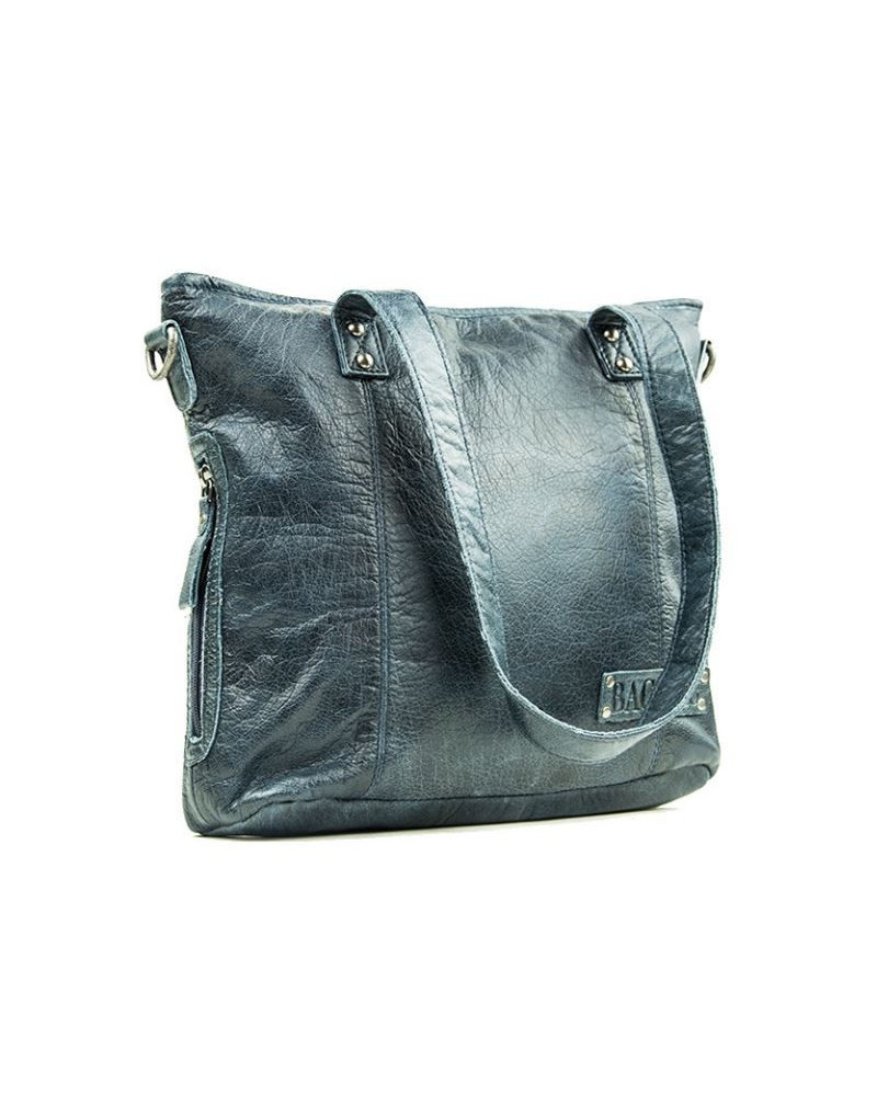 Stoere Bag2Bag shopper Jersey, jeansblauw