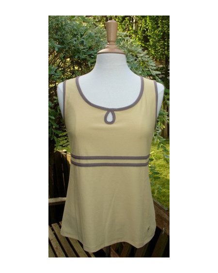 ARIAT Ventura Key Tank Tee, Canary