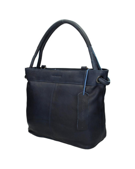MicMacBags Tennessee schoudertas 16400, donkerblauw