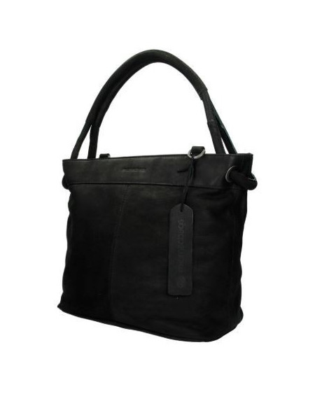 MicMacBags Tennessee schoudertas 16400, zwart