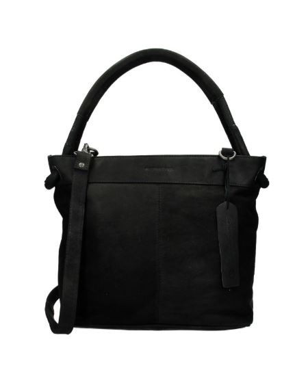 MicMacBags Tennessee schoudertas 16400, zwart