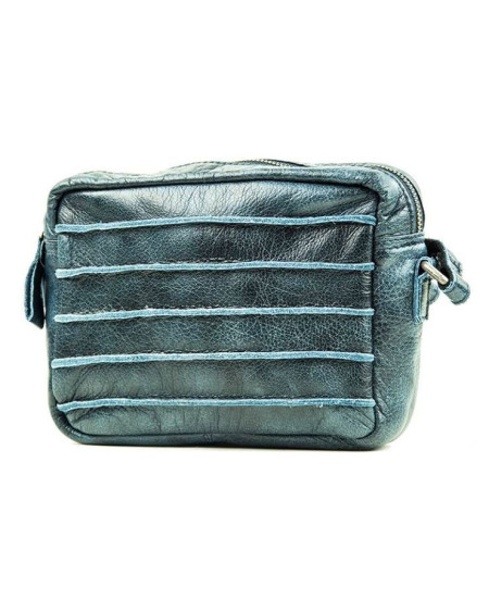 Bag2Bag schoudertas Portland, Jeansblauw