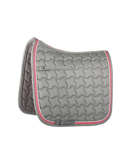 HH zadeldek RHA Pink, Grey Melange