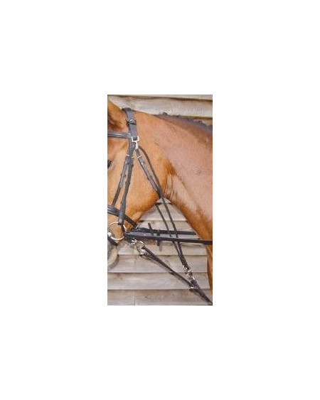 S&K Goque bijzetteugel, zwart