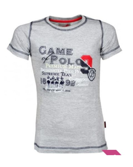 Red Horse T-shirt Harlem, grijs