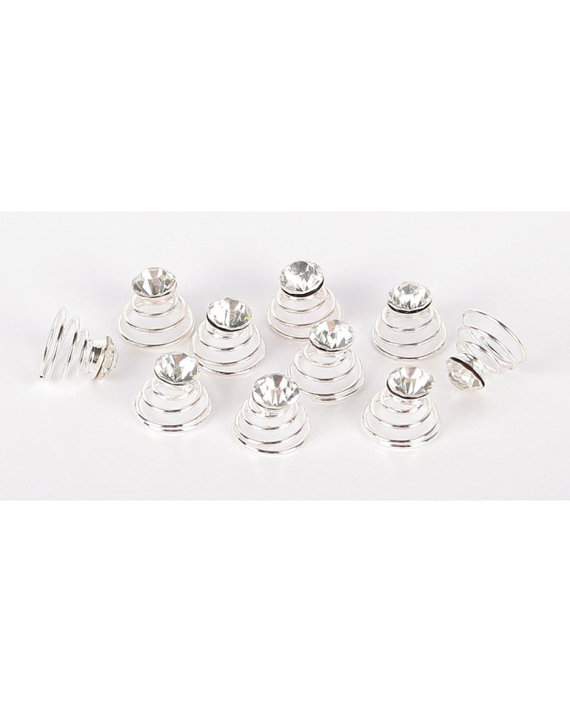 Harry's Horse Manen Curly Crystal, Zakje met 10 stuks