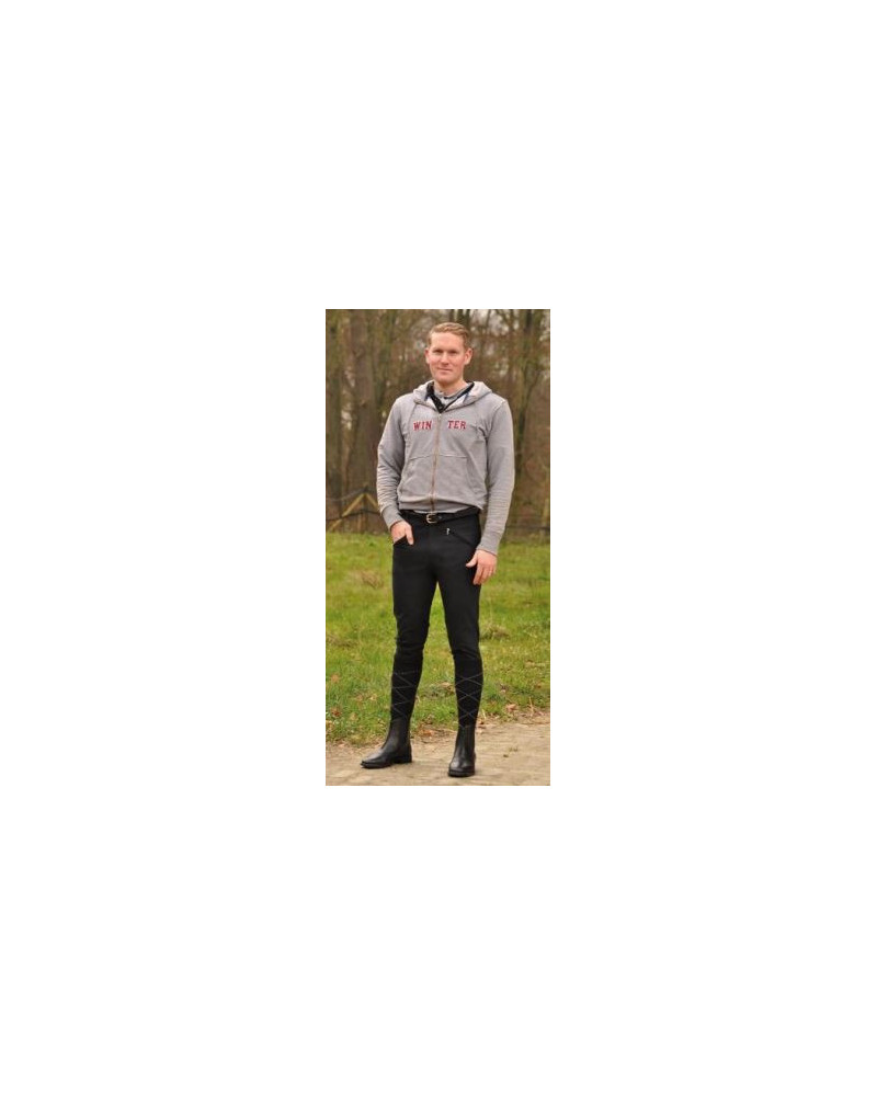 Busse herenrijbroek Livingston, wit, 106