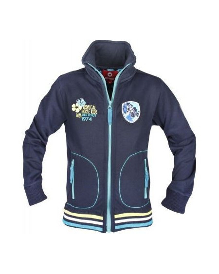 Red Horse sweatvest McKenzie, blauw, 176 (valt als 164)