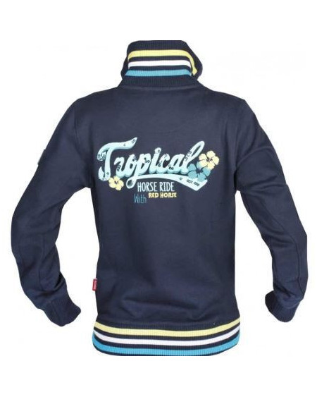 Red Horse sweatvest McKenzie, blauw, 176 (valt als 164)