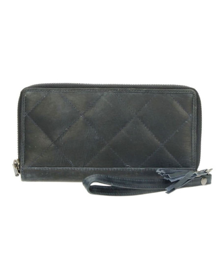 MicMacBags portemonnee 16389, dubbel, jeansblauw