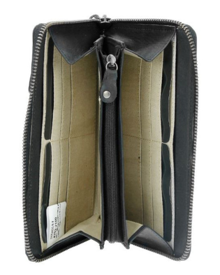 MicMacBags portemonnee 16388, enkel, grijs