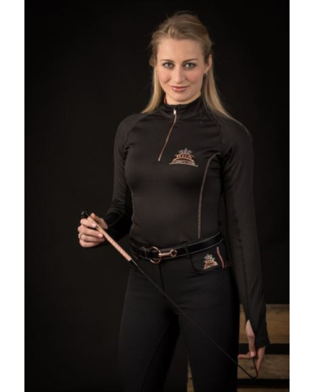 Harry's Horse Rijbroek Rosegold Plus, Zwart