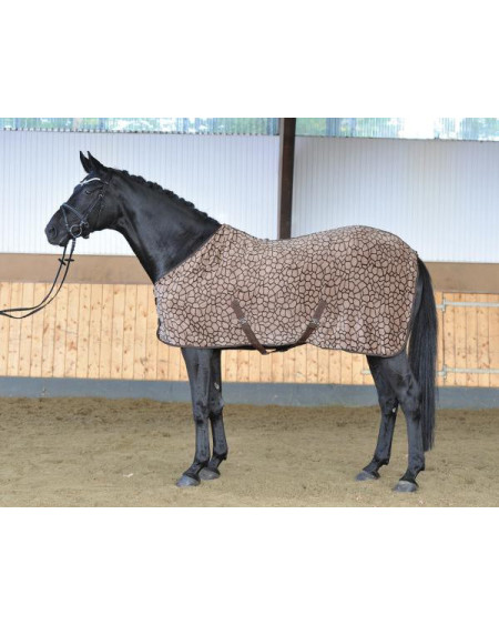 Busse zweetdeken Stone, bruin/lichtbruin