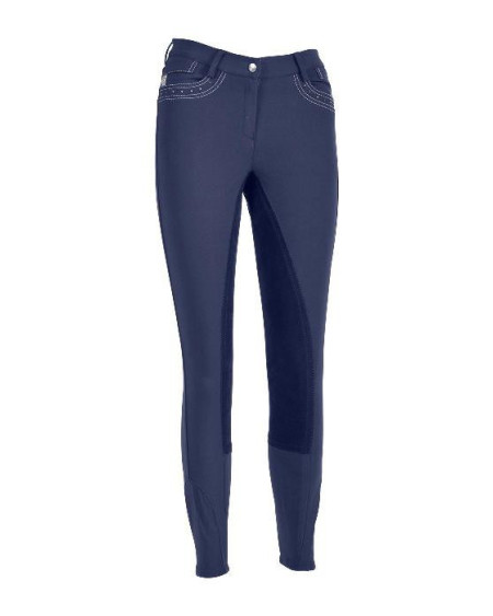 Busse Rijbroek Sevilla Pro M Bling, Kunstleren Zitvlak En Grip, Navy