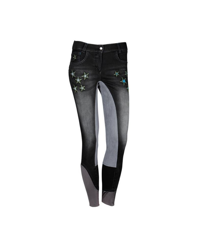 HH Rijbr. Cambridge Plus, Kunstl.Zit, Zwart