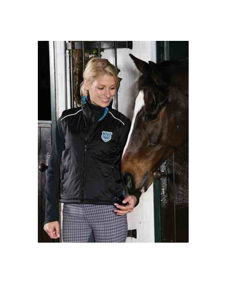 ELT bodywarmer Nadia, turquoise/olijf, M (valt royaal)