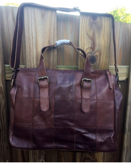 Bag2Bag Handtas/Schoudertas/Laptoptas Hamilton, Bruin (2)