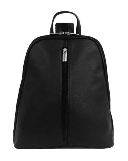 Cinino leren rugzak Diamond, 1073-0, Zwart