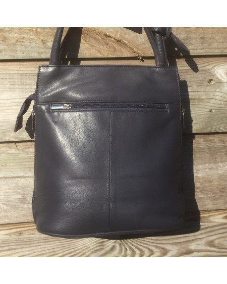 Cinino schoudertas "Marina" 1045, Donkerblauw