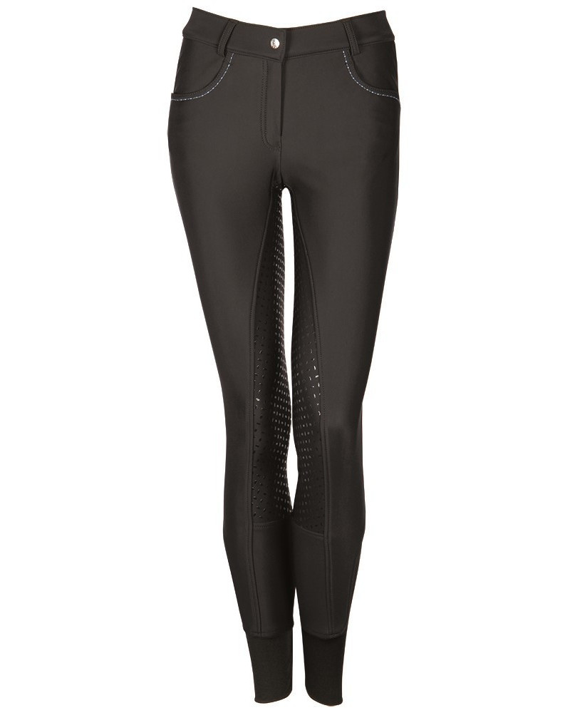 Harry's Horse Softshell rijbroek Tottingham Full Grip, siliconen zit, Stretch-Limo