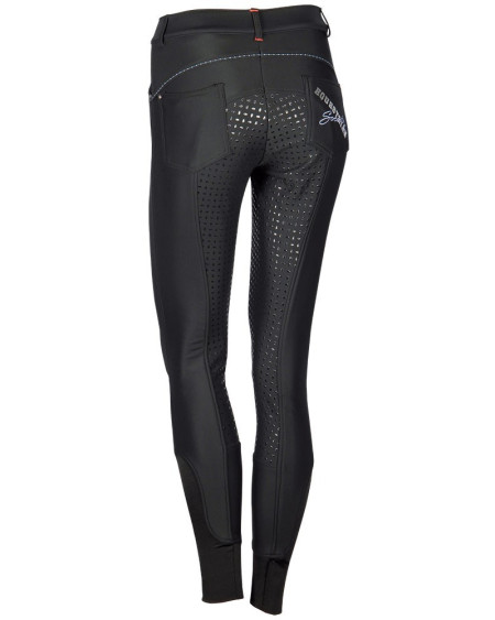 Harry's Horse Softshell rijbroek Tottingham Full Grip, siliconen zit, Stretch-Limo