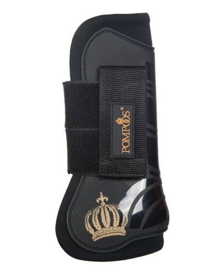 HKM set beenbeschermers Pompöös By Glööckler, Zwart