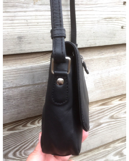 Løkke Rundleren LE-2 Schoudertasje, Zwart