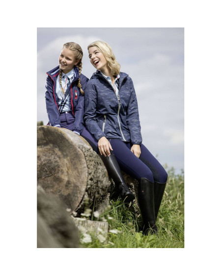 HKM Regenjas -County- Reflective, Donkerblauw