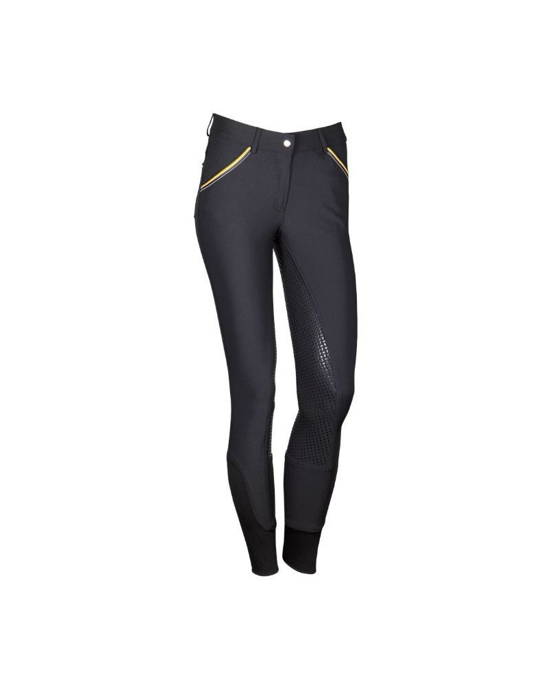 Harry's Horse rijbroek Valfrejus Full Grip, Zwart