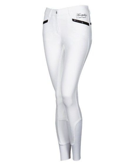 Harry's Horse rijbroek Montpellier Plus, kunstl. zit, Wit