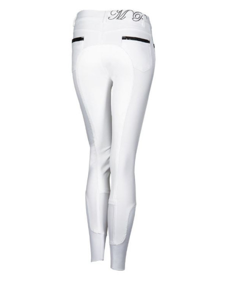 Harry's Horse rijbroek Montpellier Plus, kunstl. zit, Wit