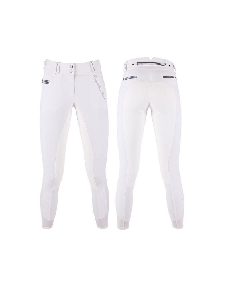 HP Rijbr Liz, Kunstleren Zit, Wit