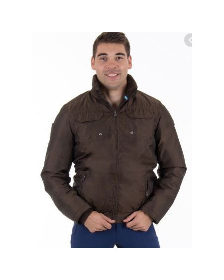 Waterdicht BR Bomberjack Beech, Equitex 3000 heren, bruin