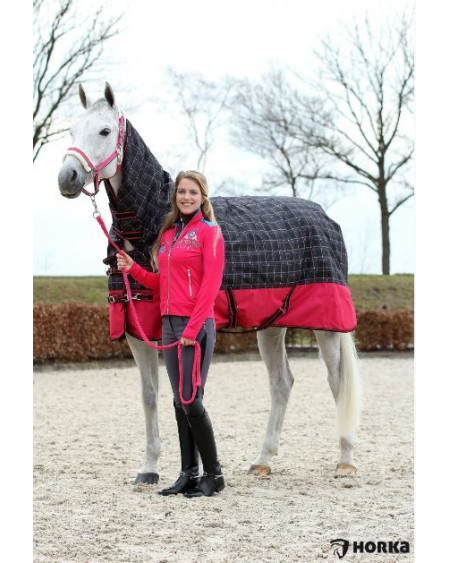 Horka 300gr Winterdeken, Roze Geruit