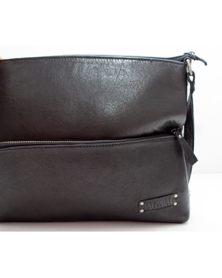 Bag2Bag schoudertas Elsa, Zwart