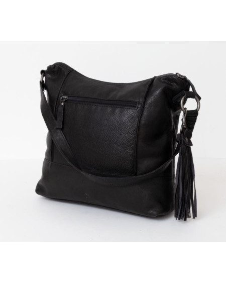 Bag2Bag shopper Tobin, zwart