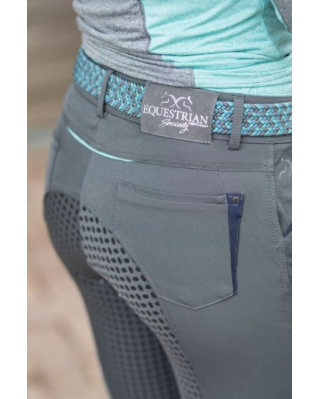 Harry's Horse rijbroek Loxton Full Grip, Dark Shadow