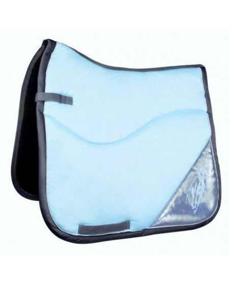 Cavallino Marino Zadeldek Contrast, Turquoise/Grijs