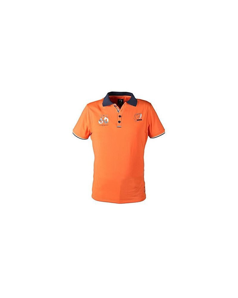 Horka herenpolo Solid, Oranje