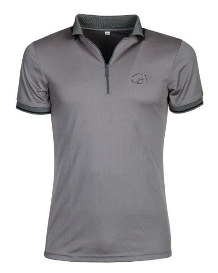 Harry's Horse poloshirt Liciano, grijs