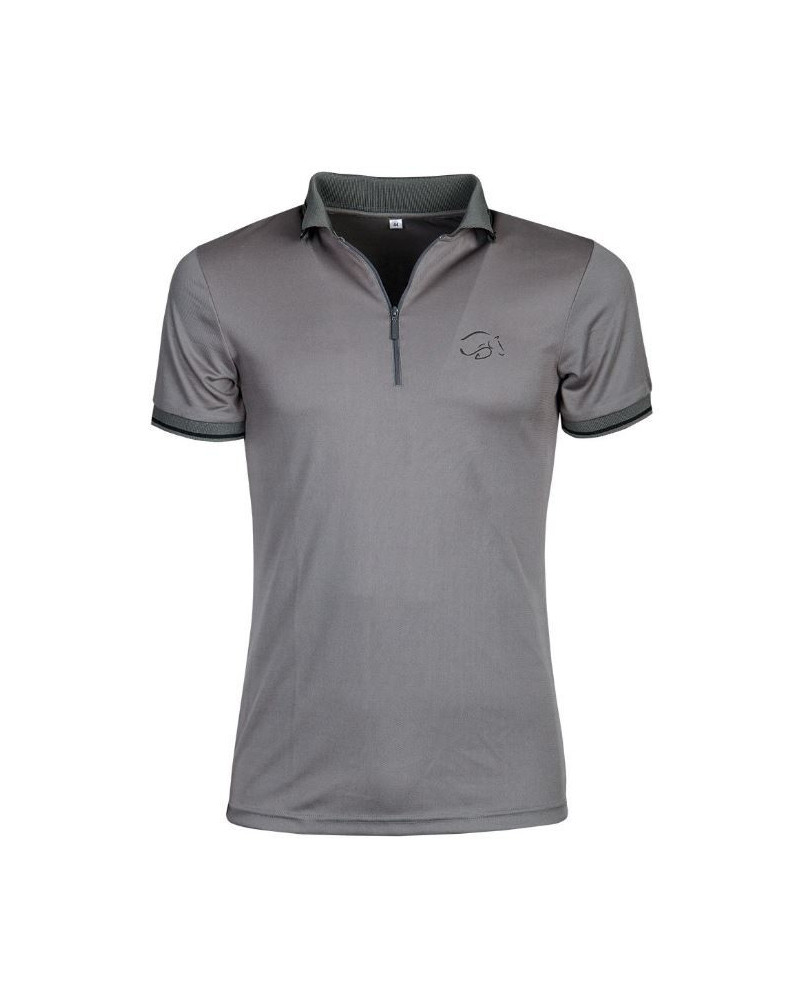 Harry's Horse poloshirt Liciano, grijs