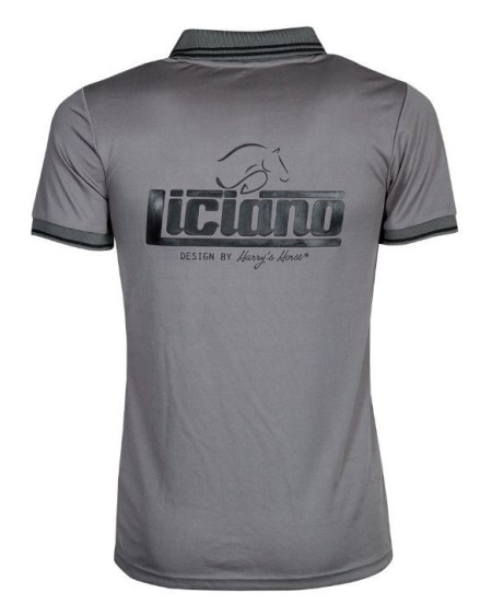 Harry's Horse poloshirt Liciano, grijs