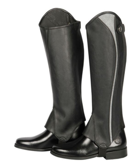 Harry's Horse minichaps Palermo, Zwart/Zilver