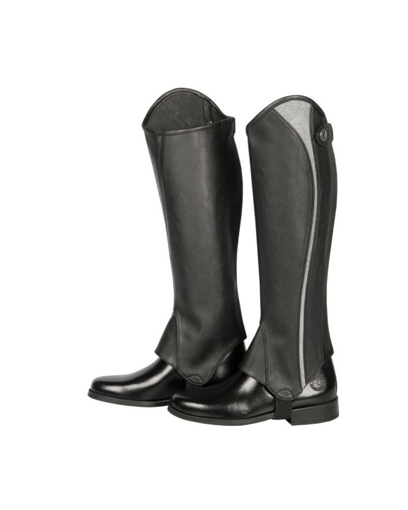 Harry's Horse minichaps Palermo, Zwart/Zilver